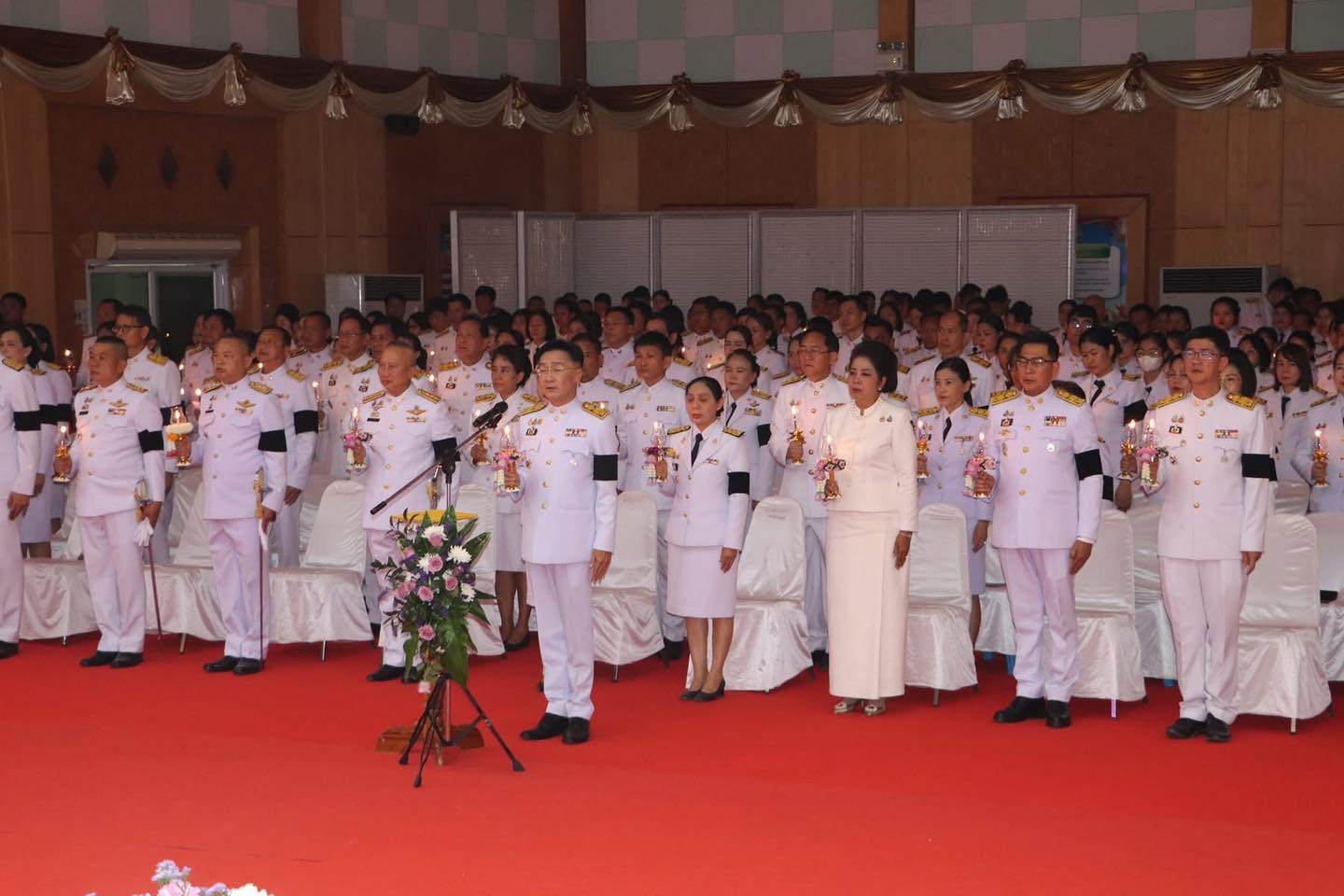 title - ส.ป.ก.ยโสธร ร่วมพิธีถวายเครื่องราชสักการะและวางพานพุ่ม และพิธีจุดเทียนถวายพระพรชัยมงคล เนื่องในโอกาสพระราชพิธีมหามงคลเฉลิมพระชนมพรรษา 4 รอบ สมเด็จพระนางเจ้าสุทิดา พัชรสุธาพิมลลักษณ พระบรมราชินี 3 มิถุนายน 2569